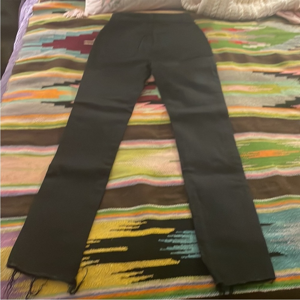NWO 🌸Auth Saint Laurent Black high waist Jeans size 25 💜 - Picture 9 of 11